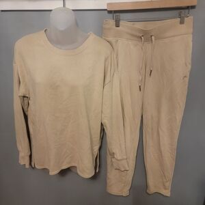 HEAD Beige Cotton Blend Sweatsuit